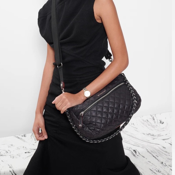 MZ Wallace Crosby Shoulder Bag w/Wallet - Picture 12 of 13